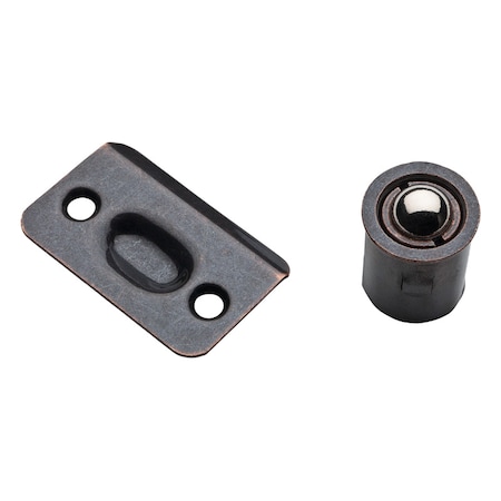 National Hardware National Hardware Oil Rubbed Bronze Steel Drive-In Ball Catch 1 pk N830-108